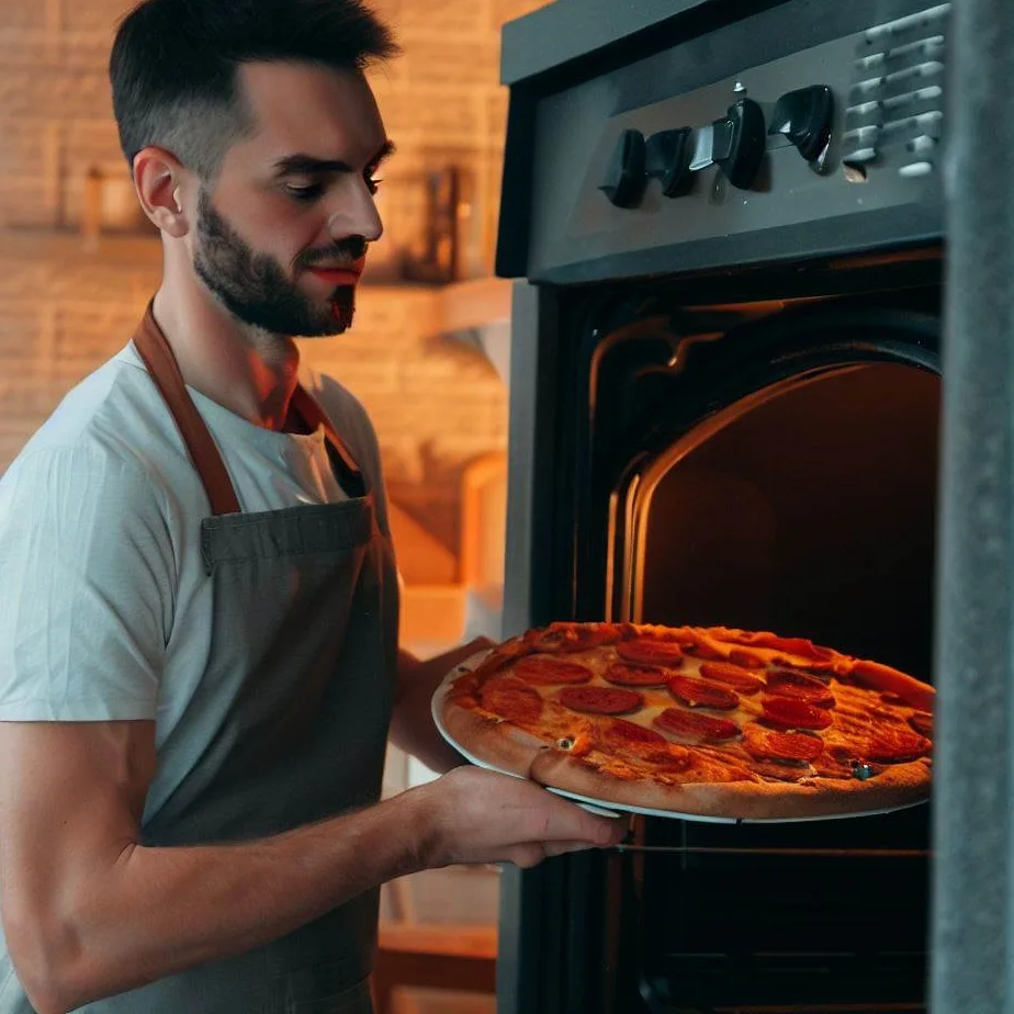 Cât se ține pizza la cuptor cu gaz
