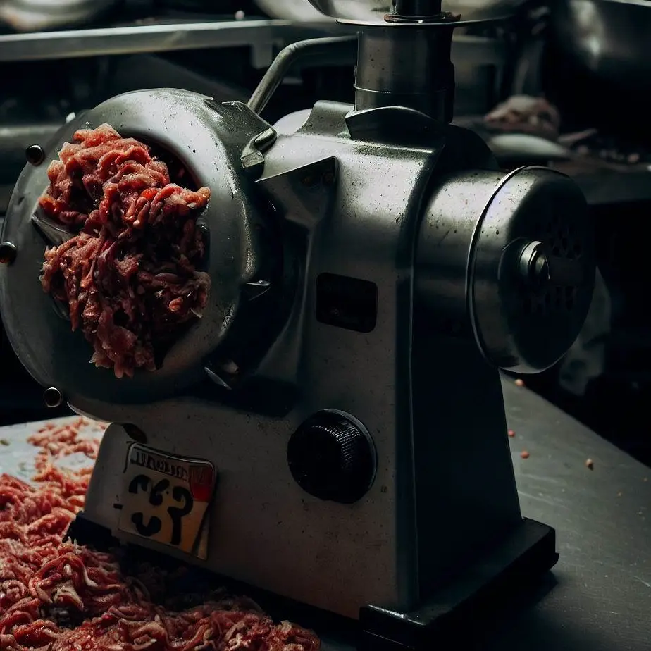 Maşină de tocat carne 32 cu motor