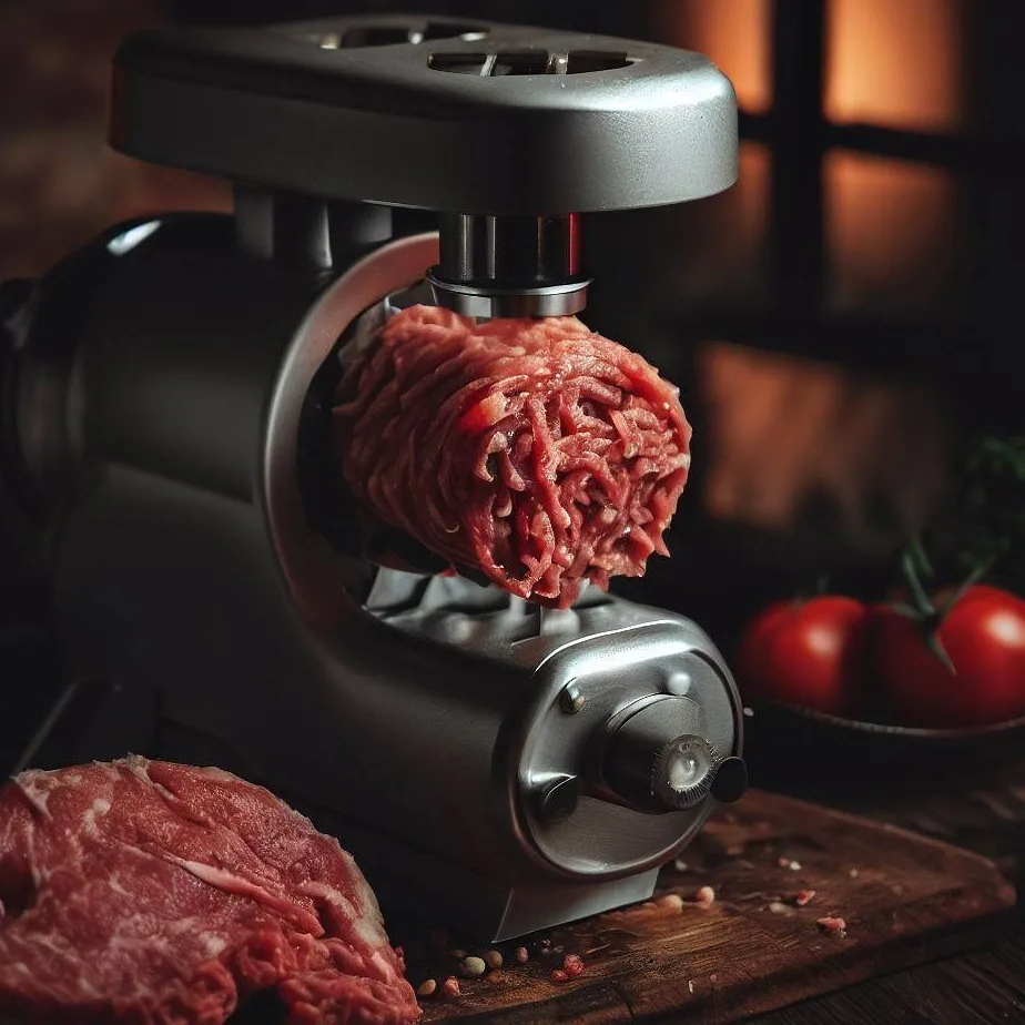 Mașină de tocat carne și roșii electrică: Eficiență și comoditate în bucătărie