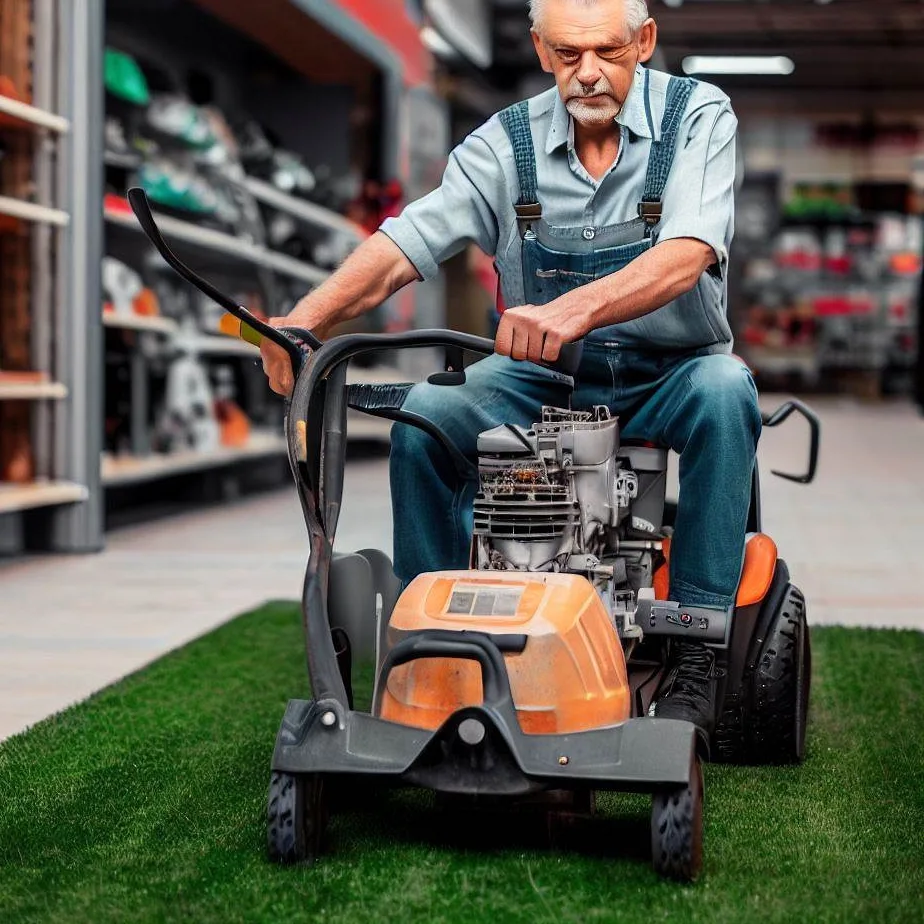 Mașină de tuns iarbă pe benzină Stihl pret